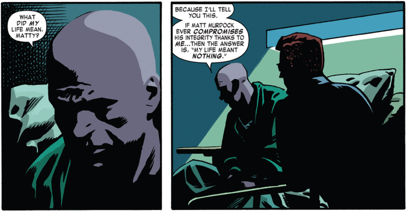 Illustration for article titled Daredevil #36 leaves NYC with a smile and a startling new status quo